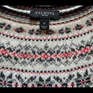 Talbots Petite Sweater